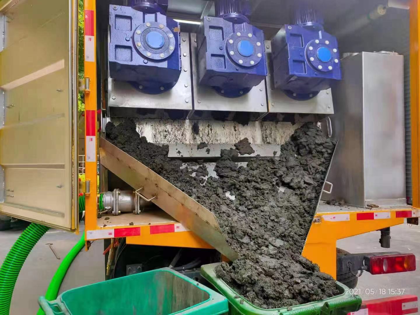 东坑化粪池清掏城市维护站-泥浆净化干湿分离处理